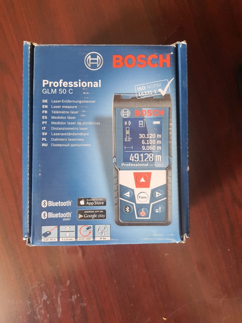 جهاز قياس ليزر Bosch مدى 50 متر