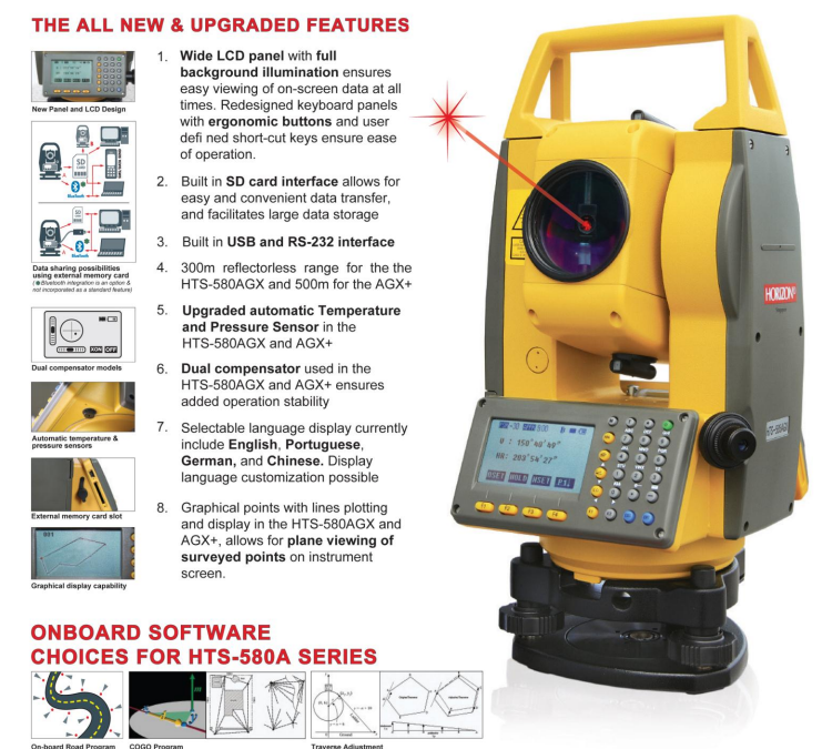 توتال استيشن هوريزون مستعمل